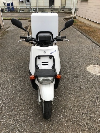 ヤマハ GEAR リアボックス付き!