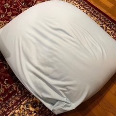 yogibo mini クリームホワイト（ベージュ）の画像