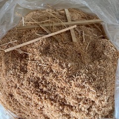 おが屑、木片混合。おが屑の割合8割です。の画像