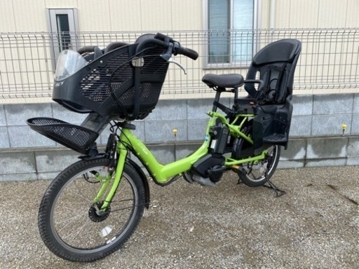 ☆ヤマハ電動アシスト3人乗り自転車☆PAS.KISSバッテリー満充電確認☆走りも好調5台目出品☆