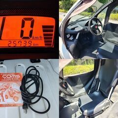 ☆超小型EV《 TOYOTAコムス B・COM 》デッキ仕様 後期型 ホワイトパール キャンバスドア 2.5万km台☆東京都大田区【下取OK】の画像