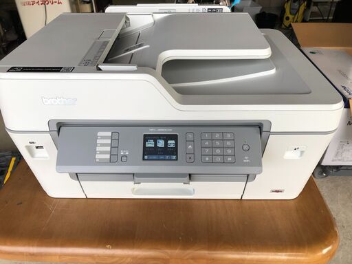 【美品】ブラザー プリビオ A3対応 インクジェット複合機 MFC-J6583CDW タッチパネル 動作OK 複合機 コピー プリンター FAX スキャナー