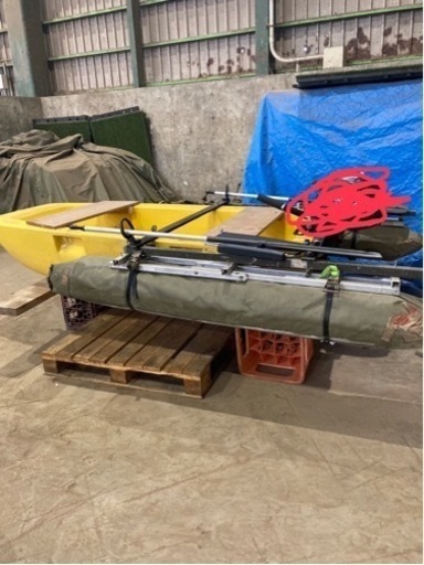 2馬力エンジン付き。RYOBI2.3