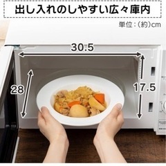 【西日本専用】アイリスオーヤマ　電子レンジの画像