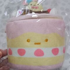 【未開封】ユニクロ×すみっコぐらし　たぴおかケーキ　小物入れ　　￥4,000の画像