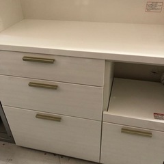 🌹キッチンボード(ソレル100KBWHI)🌹の画像