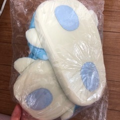 ひんやりぬいぐるみスリッパの画像