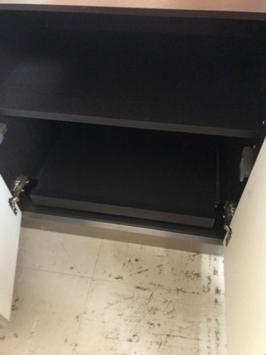 ☆値下げ☆ K2307-316  綾野製作所　キッチンカウンターキャビネット　通常配送、設置料金と異なります。　汚れ　キズあり