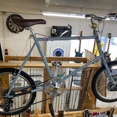 🚴入荷！超美品ブリヂストン クロモリ ミニベロ ク（CHERO) 20 8段変速【綺麗め自転車売ります買います！アールワン田川】