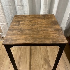 【本日取り来れる方限定】2人用　ダイニングセット椅子2脚の画像