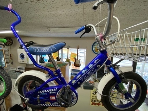 ?【自転車】トミカ自転車2才～ 男の子用 12インチ【綺麗め自転車売ります買います！アールワン田川】