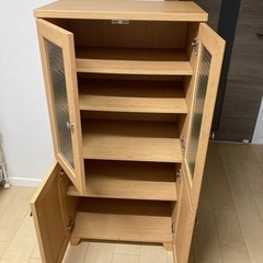 ニトリの収納棚の画像