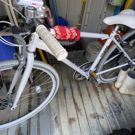 クロスバイク（白）