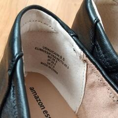 タグ付き新品未使用☆ローヒールパンプス 黒 LL相当の画像