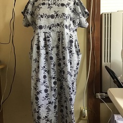 着物リメイク　浴衣のチュニック④