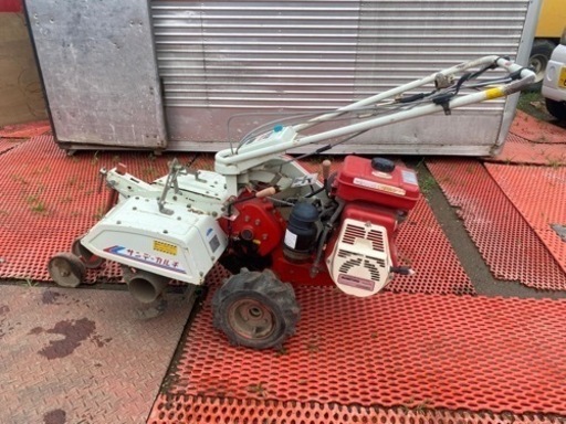 マメトラ 管理機 MRV2Dハンドル回動、上下調整可、5馬力