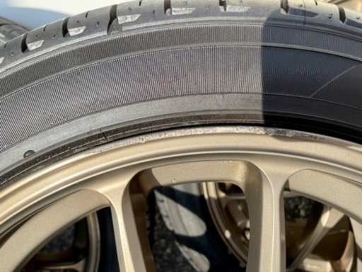 値下げ！WORKホイール•タイヤ4本セット(225/45 R18)