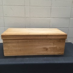 木箱　サイズ 約横幅90×奥行43×高さ33cm