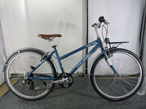C908★25800円★整備済み スポーツ中古自転車 【クロスバイク　ルイガノ　TR-2　ブルー　26インチ】