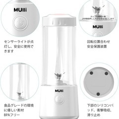 決まりました！新品未使用ジューサー、ミキサーの画像
