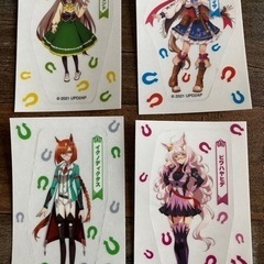 ウマ娘　シールの画像