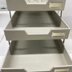 コクヨ スチールトレー A4縦3段の画像