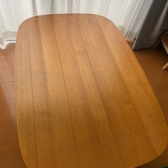 【受渡者決定】こたつテーブル【こども用椅子2脚セット】の画像