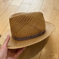 メンズ　麦わら帽子の画像