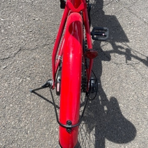 美品　折りたたみ自転車　ギア付き　20インチ