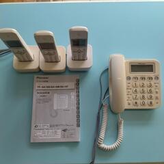パイオニア Pioneer 電話機　子機3台
