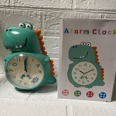新品⭐️ 恐竜 目覚まし時計 子供 置き時計 スヌーズ アラーム...