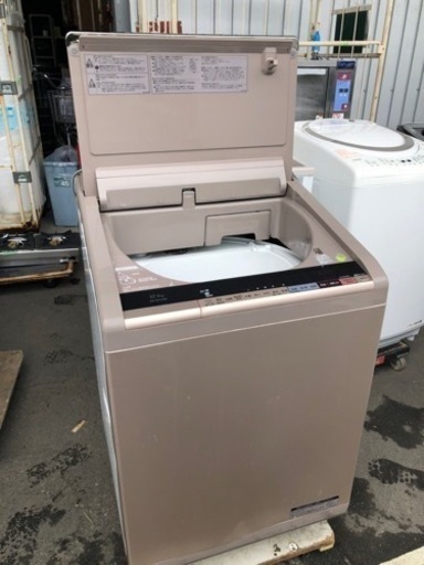 北九州市内配送無料　保証付き　BW-DX120B-W 縦型洗濯乾燥機 ビートウォッシュ ホワイト [洗濯12.0kg /乾燥6.0kg