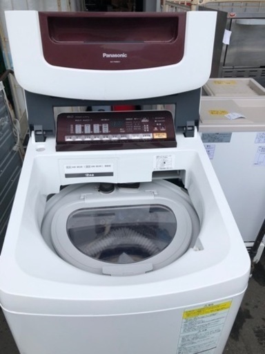 北九州市内配送無料　保証付き　パナソニック Panasonic NA-FW80S1-R [洗濯乾燥機（8kg）レッド]