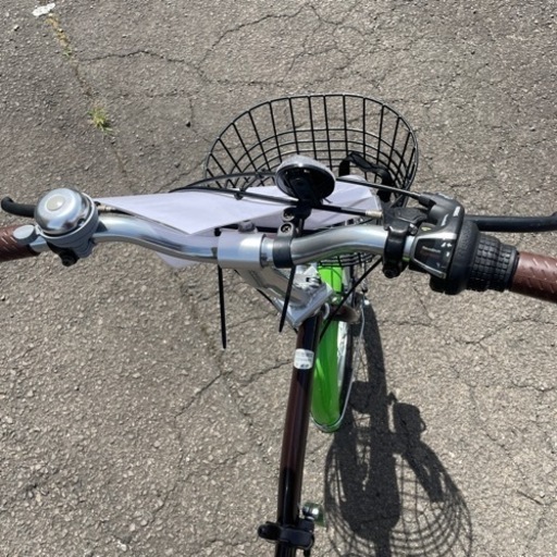 美品　折りたたみ自転車　ギア付き　　20インチ