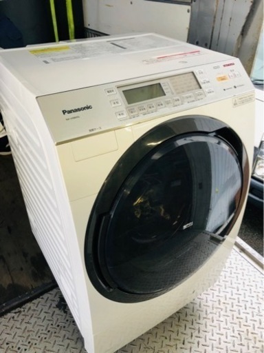 北九州市内配送無料　保証付き　パナソニック PANASONIC NA-VX860SLドラム式洗濯機10KG