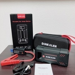 DINKALEN ジャンプスターター 12V  23800mAh 急速充電の画像