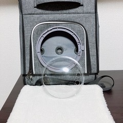 ペットキャリー バック 犬 猫 折りたたみ グレーの画像