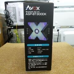 新品 AVOX Bluetooth スピーカー ASP-BT300DK アヴォックス LEDイルミネーション ワイヤレススピーカー 札幌市 北20条店の画像