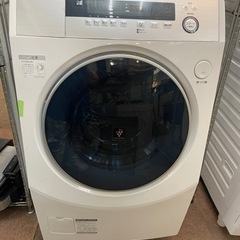 SHARP ES-H10B-WL [ドラム式プラズマクラスター洗...