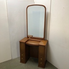 昭和レトロ家具　大塚家具　一面ドレッサー　鏡台