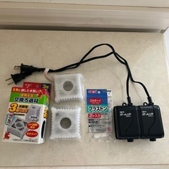 GEX ロカボーイS 交換ろ過材×2個　G-AIR1000SB×2個