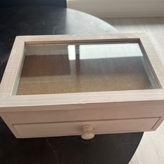 美品　木箱　アクセサリーケース
