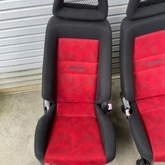 美品　引取限定　スズキ純正　ラパンSS 純正オプション　RECARO レカロシート左右　KEIワークス　アルトワークスの画像