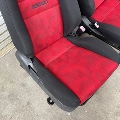 美品　引取限定　スズキ純正　ラパンSS 純正オプション　RECARO レカロシート左右　KEIワークス　アルトワークスの画像