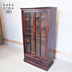 和光のカバ無垢材を使用した、NEW北海シリーズ 書棚です。アンテ...