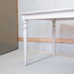 Francfranc アルパダイニングテーブル1300 ホワイト　フランフラン アルパ ダイニングテーブル 2 W1300 ホワイト | Francfranc（フラン