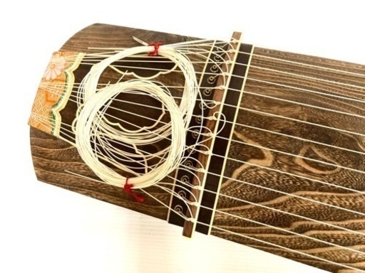 SOLD OUT！◇和琴◇13弦 琴 全長183cm 琴柱／口前カバー／丸袋付き