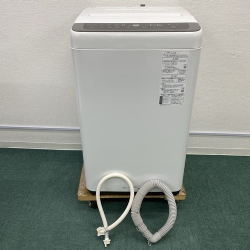 【ご来店限定】＊パナソニック 全自動洗濯機 7キロ 2021年製＊