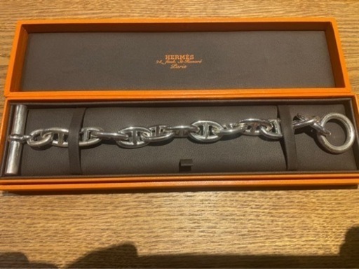 交渉可能です⭐️新品未使用 【エルメス HERMES】(シェーヌダンクル) TGM 10コマ ブレスレット 200,000円