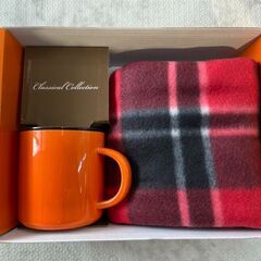 ▼値下げ▼ノベルティグッズ コーヒーカップ 毛布【店頭販売のみ】の画像